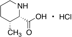 (2S,​3R)​-3-Methyl-2-​piperidinecarboxylic Acid Hydrochloride