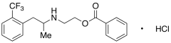 2-[[1-Methyl-2-[2-(trifluoromethyl)phenyl]ethyl]amino]ethanol 1-Benzoate Hydrochloride (