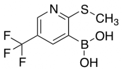 2-Methylthio-5-trifluoromethylpyridine-3-boronic Acid