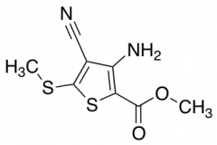 Methyl 3-Amino-4-cyano-5-(methylthio)thiophene-2-carboxylate