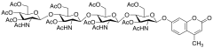 4-Methylumbelliferyl &beta;-Chitotetraose Tridecaacetate