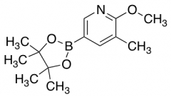 2-Methoxy-3-methyl-5-(4,4,5,5-tetramethyl-1,3,2-dioxaborolan-2-yl)pyridine