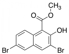 Methyl 3,6-Dibromo-2-hydroxy-1-naphthoate