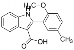 2-(2-Methoxy-5-methylphenyl)-1H-indole-3-carboxylic Acid