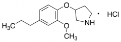 2-Methoxy-4-propylphenyl3-pyrrolidinylether Hydrochloride