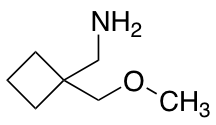 [1-(Methoxymethyl)cyclobutyl]methanamine