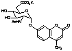4-Methylumbelliferyl 6-Sulfo-2-acetamido-2-deoxy-&alpha;-D-glucopyranoside Potassium S