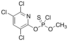 O-Methyl O-(3,5,6-Trichloro-2-pyridinyl)phosphorochloridothioic Acid Ester