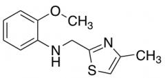 2-methoxy-N-[(4-methyl-1,3-thiazol-2-yl)methyl]aniline