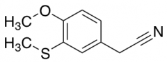 2-[4-methoxy-3-(methylsulfanyl)phenyl]acetonitrile
