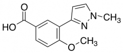 4-methoxy-3-(1-methyl-1H-pyrazol-3-yl)benzoic acid
