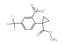 Methyl 1-(2-nitro-4-trifluoromethylphenyl)cyclopropanecarboxylate
