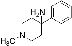 1-Methyl-4-phenyl-4-piperidinamine