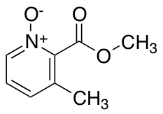 3-Methyl-2-pyridinecarboxylic acid 1-oxide methyl ester