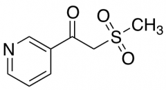 2-(Methylsulfonyl)-1-pyridin-4-ylethanone