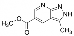 Methyl 3-Methyl-1H-pyrazolo[3,4-b]pyridine-5-carboxylate