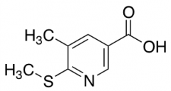 5-Methyl-6-methylsulfanyl-pyridine-3-carboxylic acid