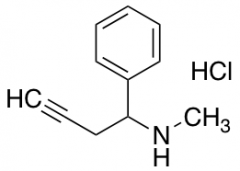 methyl(1-phenylbut-3-yn-1-yl)amine hydrochloride