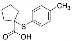 1-[(4-methylphenyl)sulfanyl]cyclopentane-1-carboxylic acid
