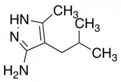 3-methyl-4-(2-methylpropyl)-1H-pyrazol-5-amine