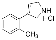 3-(2-methylphenyl)-2,5-dihydro-1H-pyrrole hydrochloride