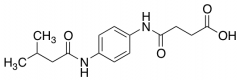 4-{4-[(3-Methylbutanoyl)amino]anilino}-4-oxobutanoicacid