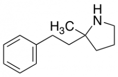 2-methyl-2-(2-phenylethyl)pyrrolidine