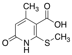 4-methyl-2-(methylsulfanyl)-6-oxo-1,6-dihydropyridine-3-carboxylic Acid
