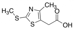 2-[4-methyl-2-(methylsulfanyl)-1,3-thiazol-5-yl]acetic Acid