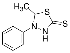 5-methyl-4-phenyl-1,3,4-thiadiazolidine-2-thione