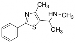 Methyl[1-(4-methyl-2-phenyl-1,3-thiazol-5-yl)ethyl]amine
