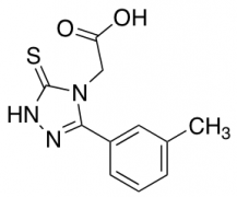 2-[3-(3-Methylphenyl)-5-sulfanyl-4H-1,2,4-triazol-4-yl]acetic Acid