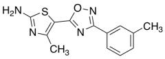 4-Methyl-5-[3-(3-methylphenyl)-1,2,4-oxadiazol-5-yl]-1,3-thiazol-2-amine