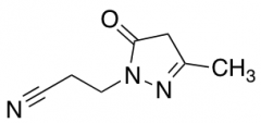 3-(3-Methyl-5-oxo-4,5-dihydro-1H-pyrazol-1-yl)propanenitrile