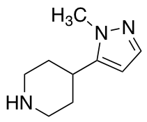 4-(1-methyl-1H-pyrazol-5-yl)piperidine