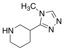 3-(4-methyl-4H-1,2,4-triazol-3-yl)piperidine
