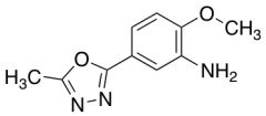 2-methoxy-5-(5-methyl-1,3,4-oxadiazol-2-yl)aniline