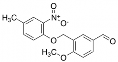 4-Methoxy-3-[(4-methyl-2-nitrophenoxy)methyl]benzaldehyde