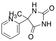 5-methyl-5-(pyridin-2-yl)imidazolidine-2,4-dione