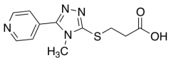 3-{[4-Methyl-5-(4-pyridinyl)-4H-1,2,4-triazol-3-yl]thio}propanoic Acid