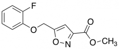 Methyl 5-(2-Fluorophenoxymethyl)-1,2-oxazole-3-carboxylate