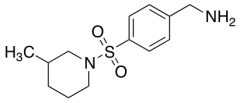 {4-[(3-Methylpiperidin-1-yl)sulfonyl]phenyl}methanamine