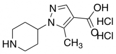 5-Methyl-1-(piperidin-4-yl)-1H-pyrazole-4-carboxylic Acid Dihydrochloride