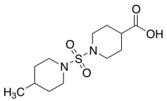 1-[(4-Methylpiperidin-1-yl)sulfonyl]piperidine-4-carboxylic Acid