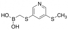 (5-(Methylthio)pyridin-3-ylthio)methylboronic Acid