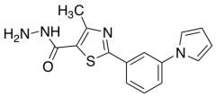 4-Methyl-2-[3-(1H-pyrrol-1-yl)phenyl]-1,3-thiazole-5-carbohydrazide