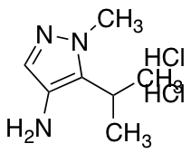 1-methyl-5-(propan-2-yl)-1H-pyrazol-4-amine dihydrochloride