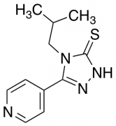 4-(2-Methylpropyl)-5-(pyridin-4-yl)-4H-1,2,4-triazole-3-thiol