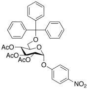 4-Nitrophenyl 2,3,4-Tri-O-acetyl-6-O-trityl-&alpha;-D-glucopyranoside