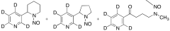 Mixture of &nbsp;(R,S)-N-Nitroso Anabasine-d4, rac N&rsquo;-Nitrosonornicotine-d4&